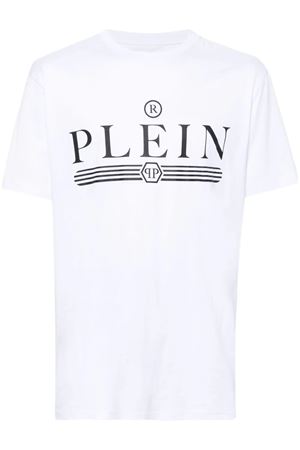 White cotton T-shirt PHILIPP PLEIN | FADCMTK7443PJY002N01